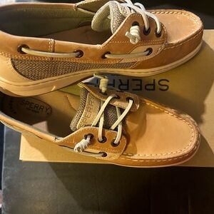 Sperry women’s Tan Boat Shoes